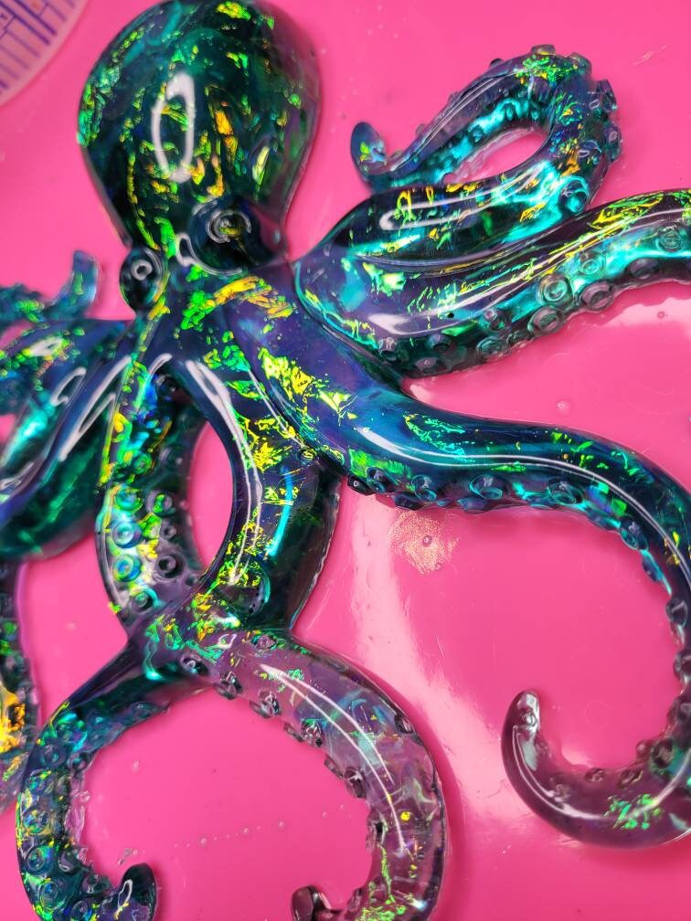 Octopus/wall Art/ocean Theme Wall Art/pearl Octopus/ Octopus Etsy