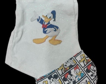 Calcetín navideño del Pato Donald
