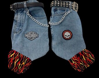 Harley Davidson kerstsokken