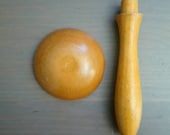 Vintage Darning Mushroom Treen detachable head Sock Darner ダーニングマッシュルーム