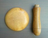 Vintage Darning Mushroom Treen detachable head ダーニングマッシュルーム