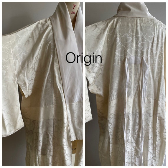 Relaxed-Fit Silk Kimono Dressing Gown with Pocket… - image 10