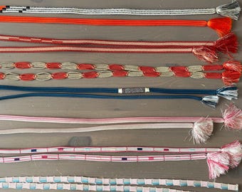 Vintage Japanese Silk Obijime Himo for Kimono *Choose Your Style*  帯締め PalaceSeamstress dispatched from London 組紐 Cords Kumihimo