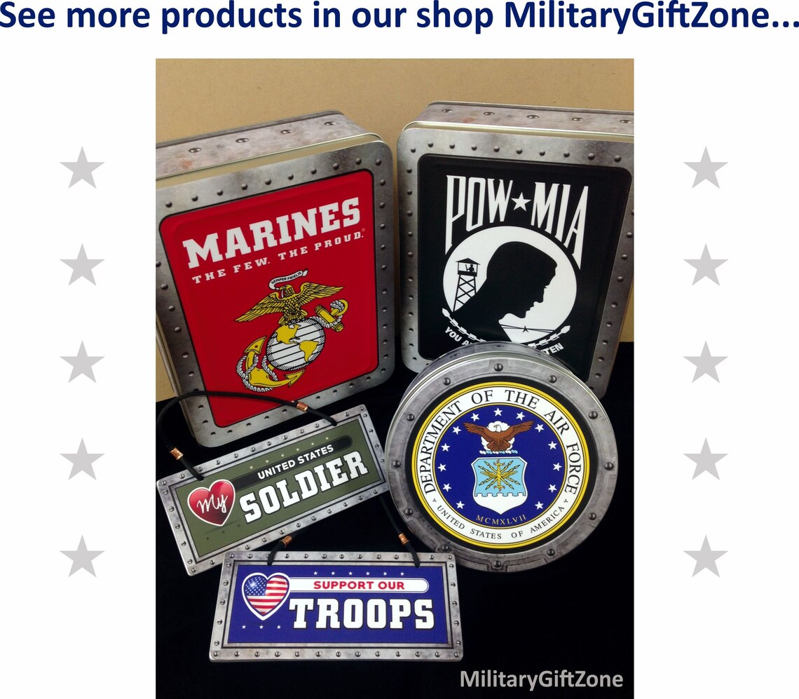 "I Got Your Six" Military Patch, 8,9x5,1 Cm, Leuchtet Im Dunkeln, Mit Klett - Für Kappe, Rucksack, Wand, Veteranen