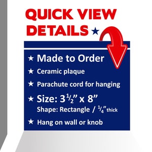 Veteran Lives Here Sign | Military Humor Gift | Custom Sign Wall Decor, Military Spouse Gift, US Veteran Gift, Patriotic Home, Grandparents image 4
