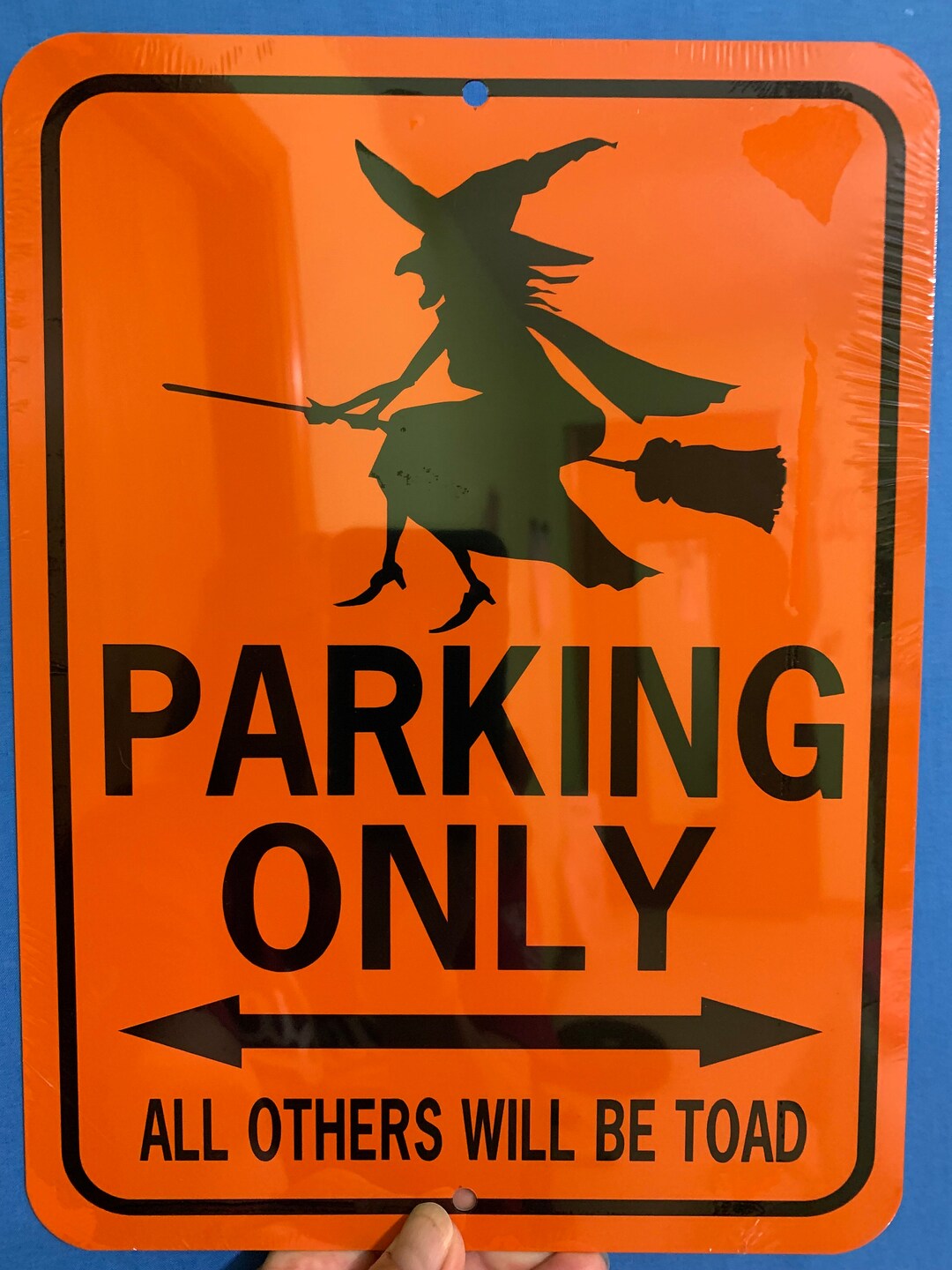 9x12 Witch Parking Only Sign Aluminum B/y Free Shipping - Etsy