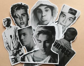 Justin Bieber Cute Sticker Packs (24ct)