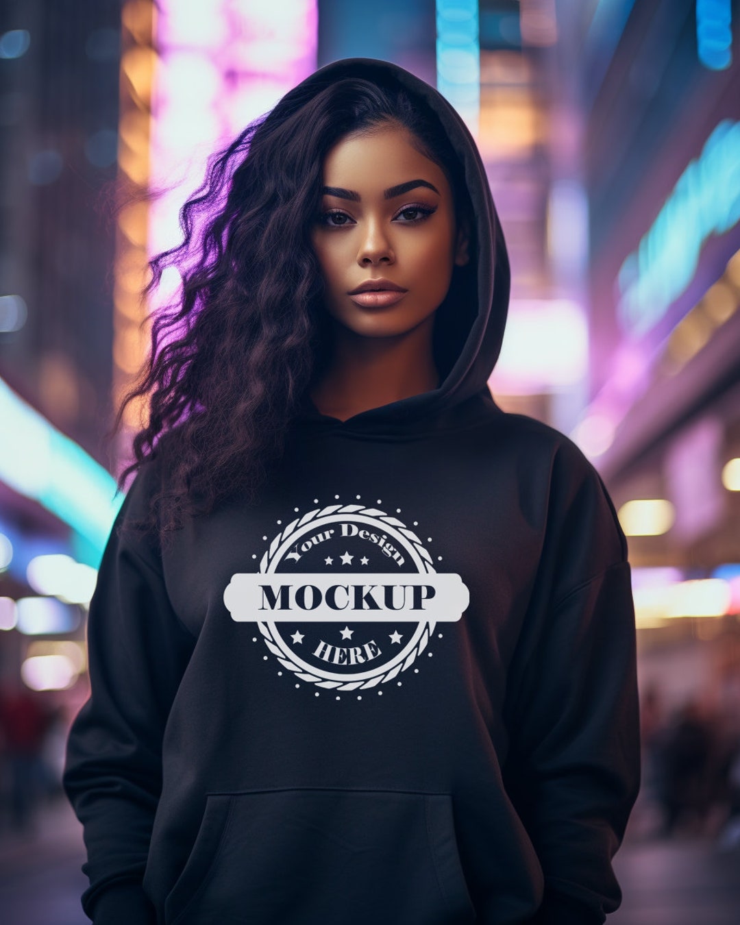 Black Gildan Hoodie Motion Background Video Mockup - Etsy