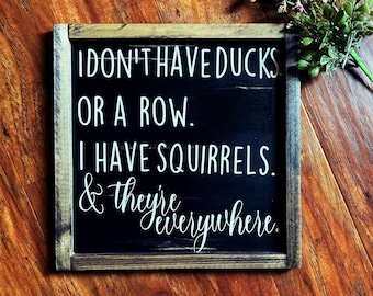 I Don't Have Ducks