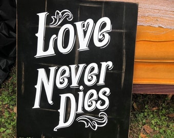 Love Never Dies - Etsy