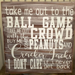 Take Me out to the Ball Game
