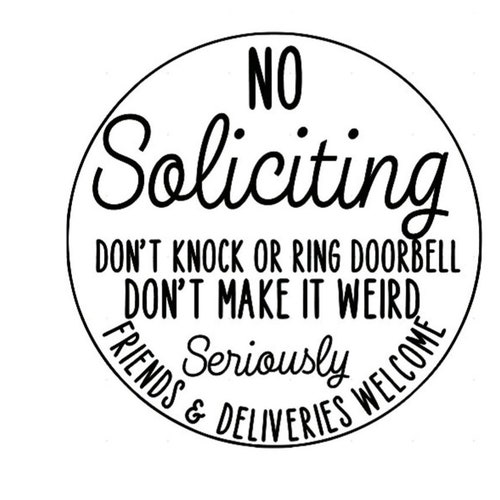 Smile You're on Camera No Soliciting Sign Soliciting | Etsy