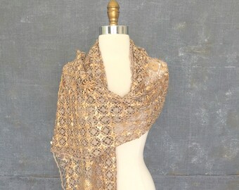sequin evening wrap