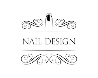 Nail Salon Logo Etsy