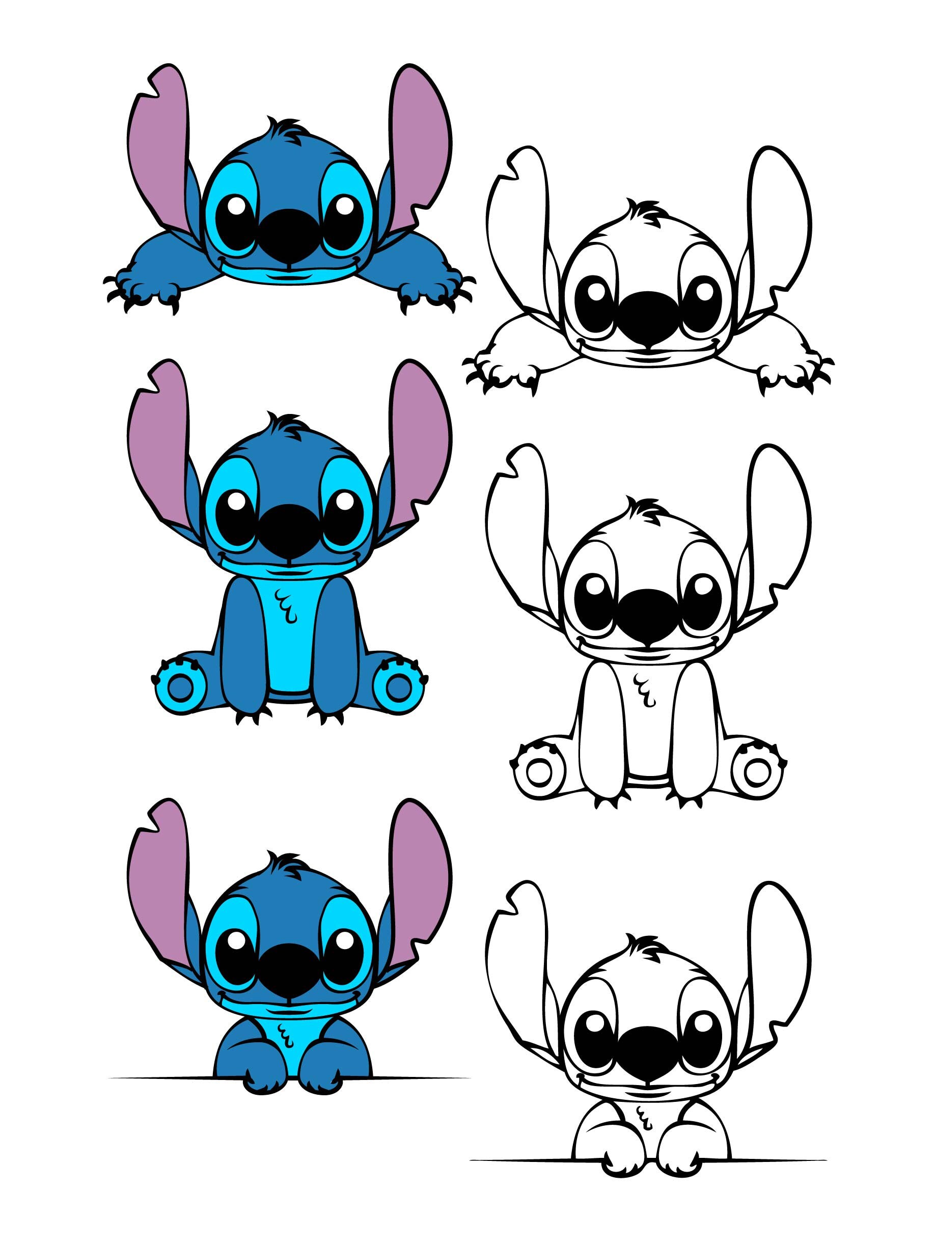 Download Lilo And Stitch Svg Stitch Svg Experiment 626 Disney Etsy