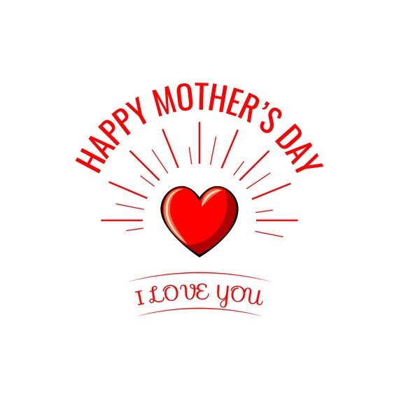 Happy Mother S Day Svg Mom S Day Greeting Card With Etsy