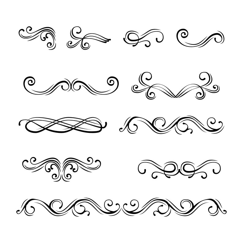 ornate simple divider