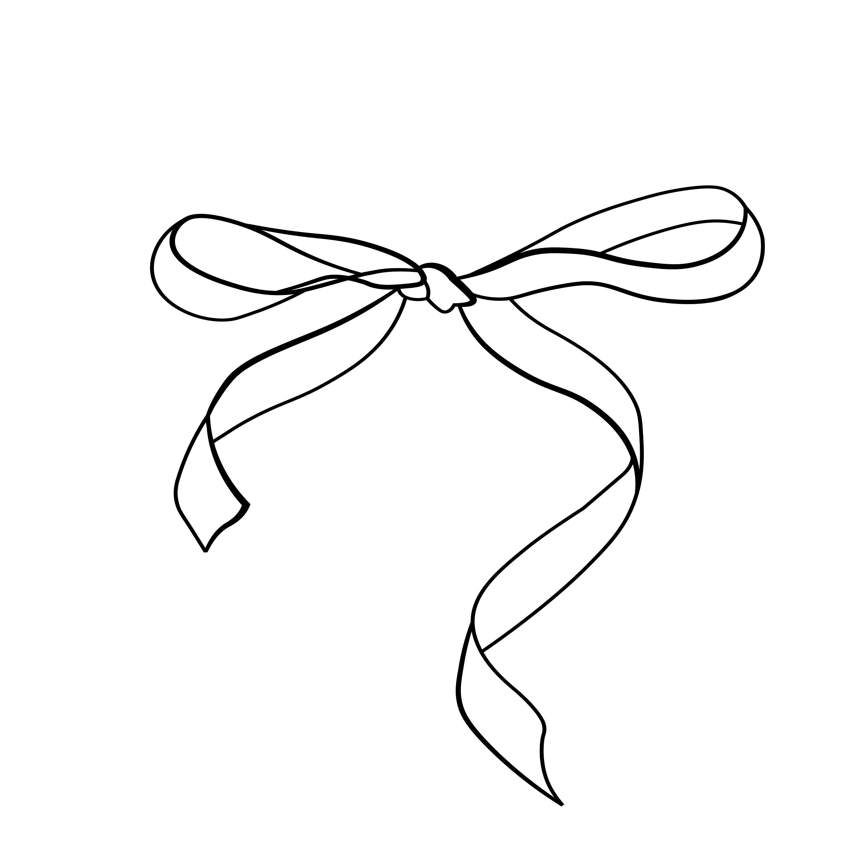 Download Bow With Ribbons Svg Bow Knot Bow Tie Vintage Decoration Etsy