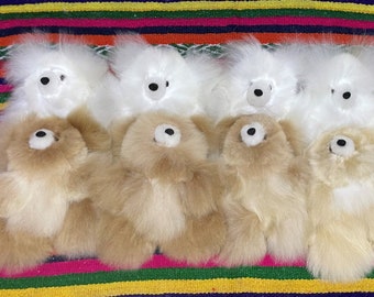 Bitty Bears Galore: Bulk Set of 12 Mini Alpaca Fur Cuties