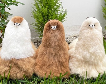 Knuffel lama alpacabont: zacht pluche cadeau