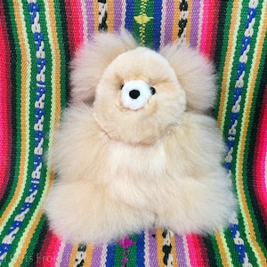 Handmade Alpaca Fur Mini Bear - Alpaca Teddy Bear