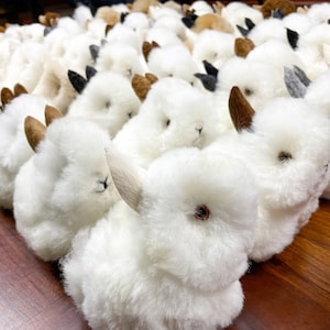 Bulk Bunny Bliss: 30 Alpaca Fur Bunnies - Ideal for Events and Gifting ...