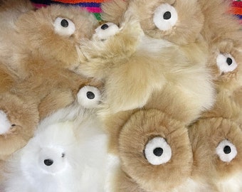 Bulk Bear Cuteness: 50 Mini Alpaca Fur Teddy Bears - Wholesome Joy