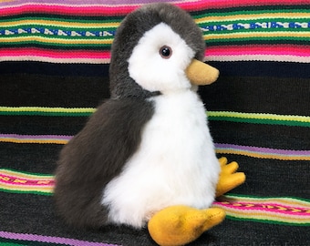 手作りベビーアルパカペンギンぬいぐるみ、ペルー産ファー - Etsy 日本