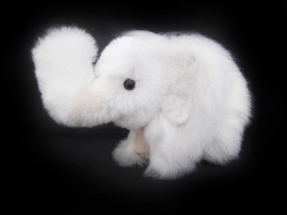 black alpaca plush