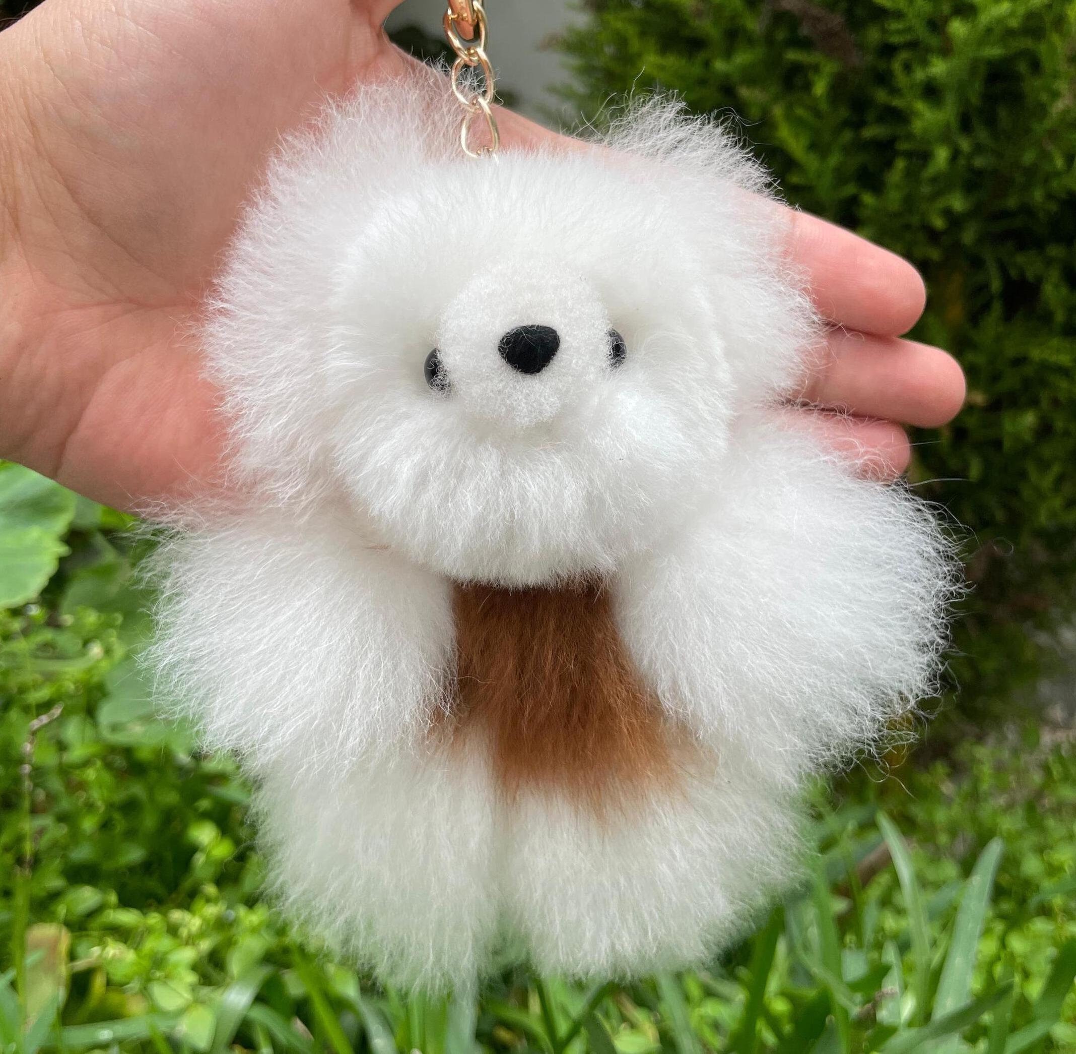 ARTE ALPACA☆Alpaca teddy bear keyring Alpaca Candy teddy bear keyring - arte seoul