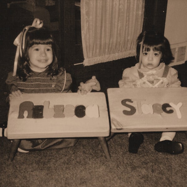 PERSONALIZED Puzzle STOOL for KIDS