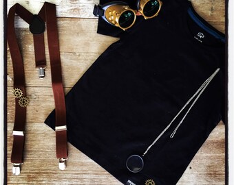MONOCLE TEE - STEAMPUNK