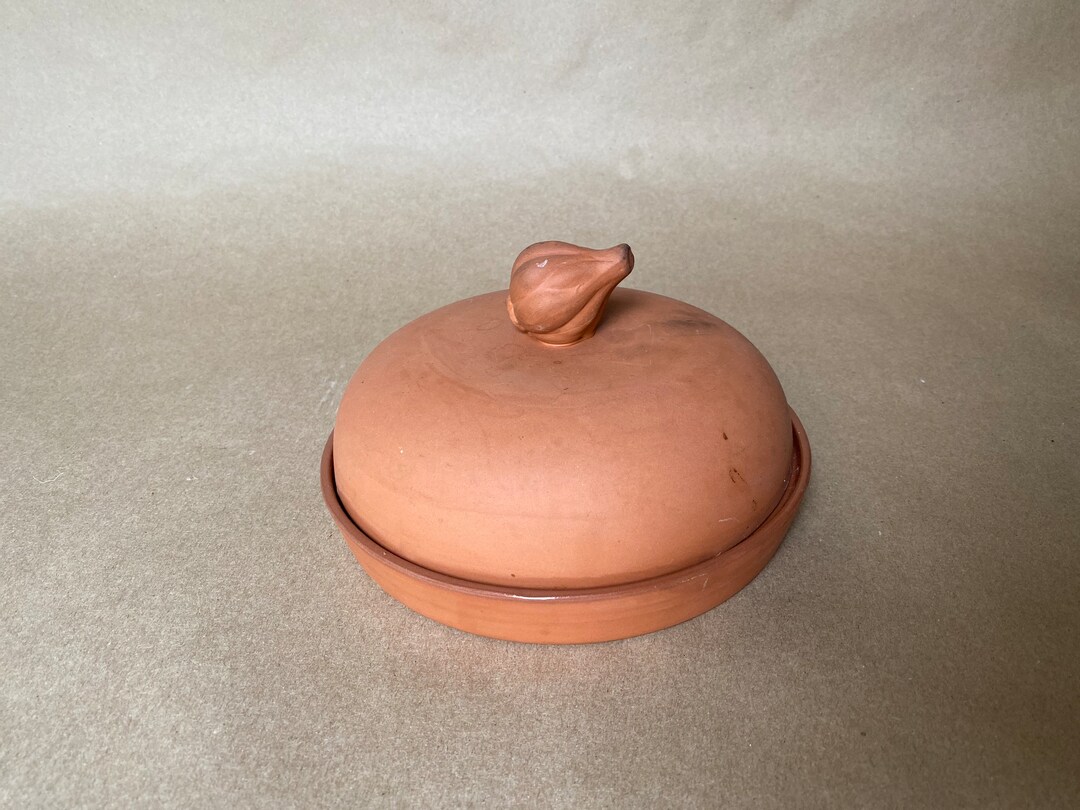 Vintage Large Terracotta Garlic Keeper 7 Inches Etsy