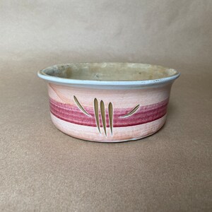 Vintage Southwest Ceramic Trinket Bowl (Dog Bowl) - 7 inches