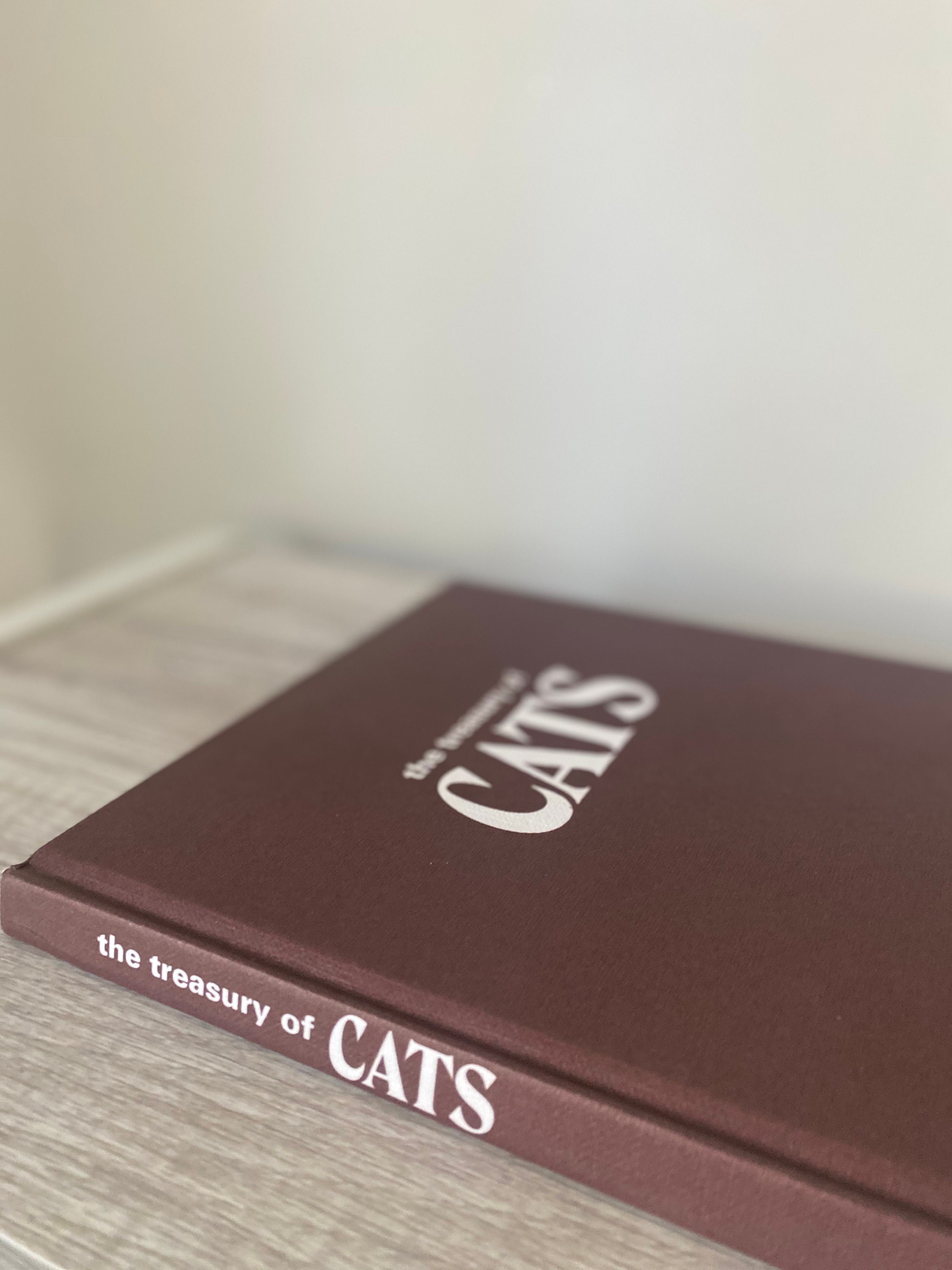 Vintage Coffee Table Cat Books Set of 3 1970s Etsy