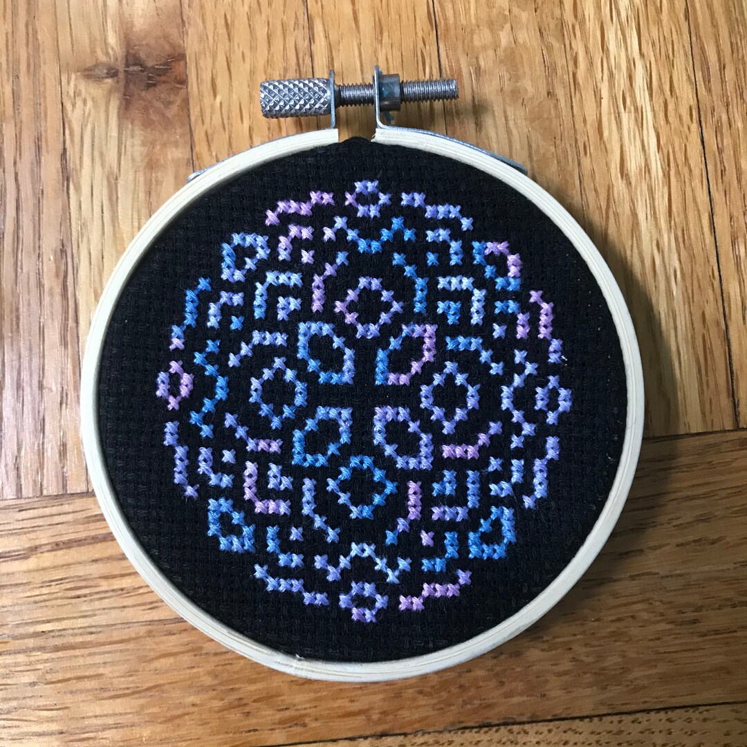 Geometric Design Cross Stitch Pattern PDF - Etsy