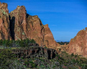 Smith Rock State Park Oregon, 7 Maravillas de Oregón, Lienzo, Impresión, Obra de Arte, Fotografía, Fotografía de Paisaje