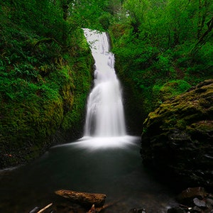 Bridal Veil Falls, Bridal Veil, Oregon, Canvas, Print, Artwork, Photograph, Landscape Photography, Waterfall