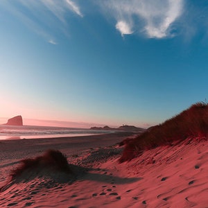 Pacific City Oregon, Canvas, Print, Artwork, Photograph, Landscape Photography, Ocean. Beach
