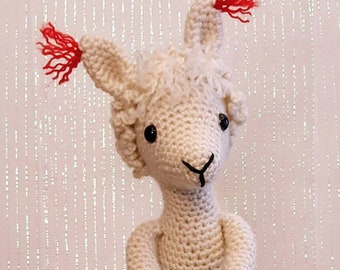 Lovely Llama: Alpaca Llama Amigurumi Crochet Pattern