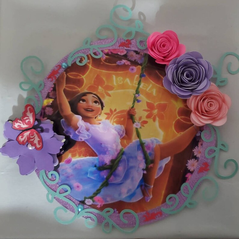 Disney ENCANTO Cake Topper Center Piece Isabela Cake Topper Etsy