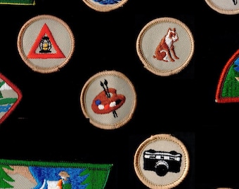 PAQUETE MISTERIOSO: Lote de 3 parches Scout antiguos