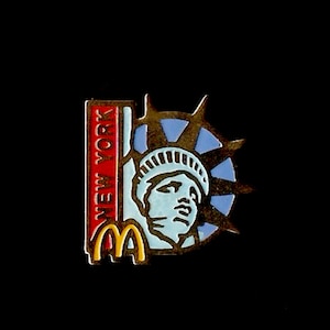 McDonald's New York City – Vintage emaljnål