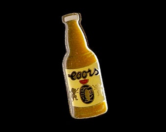 Coors Banquet Original Beer – Vintage Enamel Lapel Pin