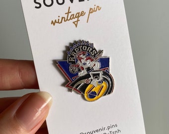 1995 Toronto Raptors Pin, Vintage NBA – Enamel Lapel Pin