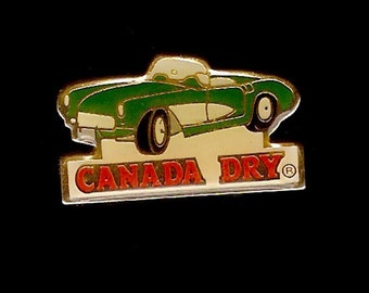 Canada Dry Ginger Ale – Vintage Enamel Lapel Pin