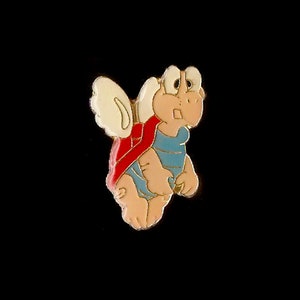 Koopa Paratroopa, Nintendo 1988 – Vintage Enamel Lapel Pin