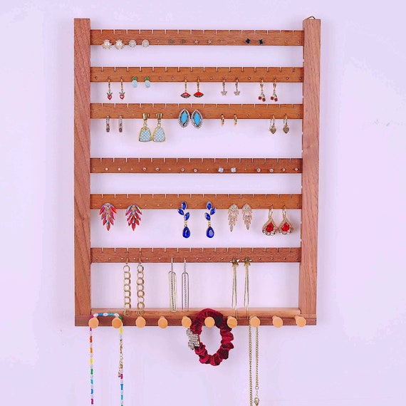 1pc Creative Wooden Jewelry Display Stand For Earrings, Bracelets, Necklaces  And Rings | SHEIN USA