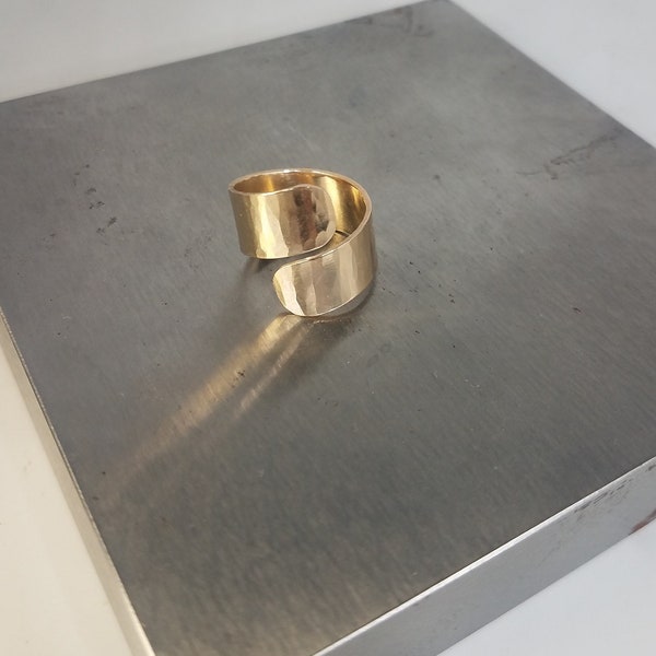 14kt Gold Bypass Ring