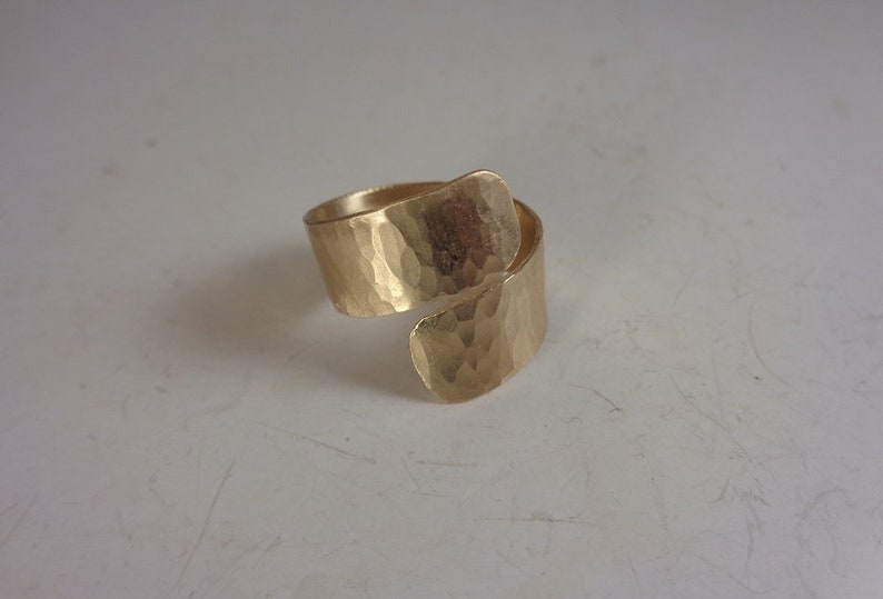 14kt Gold Bypass Ring